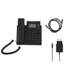 نصب تلفن یالینک SIP-T31 روی میز با پایه قابل تنظیم