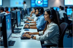 تلفن ویپ کال سنتر چیست؟ راهنمای جامع راه‌اندازی مرکز تماس مدرن با Yealink