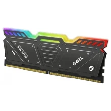 ست رم گیمینگ G.Skill POLARIS RGB دو کاناله، مجموع 32 گیگابایت DDR5 با سرعت 6000MHz و هیت‌سینک مشکی با نورپردازی RGB