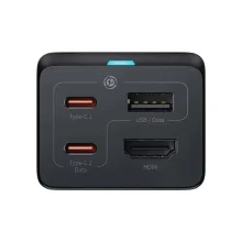Baseus 67W GaN5 Pro Desktop Fast Charger مناسب لپ‌تاپ مک‌بوک، آیفون و سامسونگ