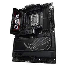 نمای بالای مادربرد ROG MAXIMUS Z890 HERO با نورپردازی RGB