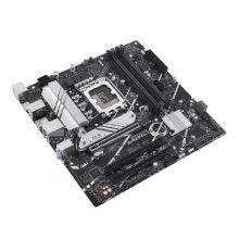 نمای نزدیک از اسلات‌های PCIe و رم DDR4 در مادربرد PRIME B760M-A D4