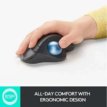 Logitech M575 Ergo با اتصال بلوتوث و USB