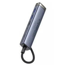 Baseus Type-C 6-Port Hub مدل B00052802811-02 با سرعت انتقال داده بالا و طراحی حرفه‌ای