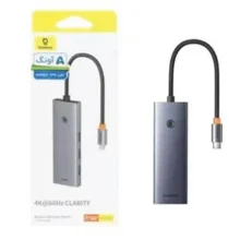 خرید هاب USB3.0 بیسوس ۷ پورت مدل B00052803811-01 با بدنه آلومینیومی و سرعت بالا