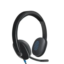 تصویر هدفون سیمی Logitech H540 مناسب تماس و جلسات آنلاین