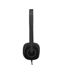تصویر هدفون سیمی Logitech H151 مناسب لپ‌تاپ و کامپیوتر