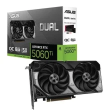 تصویر کارت گرافیک ASUS Dual RTX 5060 Ti OC نسخه 8 گیگابایت