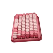 نمای نزدیک از کلیدهای گرد و برجسته کیبورد Logitech POP Keys