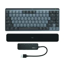 Logitech MX Mechanical Mini Tactile gaming keyboard نمای نزدیک کلیدها