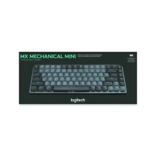 تصویر Logitech MX Mechanical Mini Tactile gaming keyboard با نور پس‌زمینه