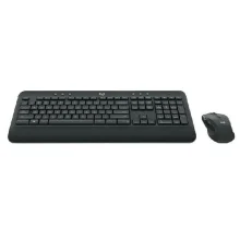 کیبورد و ماوس بی‌سیم لاجیتک مدل MK545 Advanced با طراحی حرفه‌ای