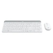 کیبورد و ماوس بی‌سیم لاجیتک مدل MK470 با طراحی باریک و مینیمال
