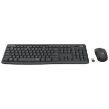 تصویر کیبورد و موس Logitech MK295 مناسب محیط‌های کاری آرام